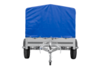 Anhänger mit Plane Garden Trailer 201 KIPP [mit Stützrad, blauer Hochplane und Hochspriegel]-Neu – Bild 9