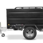 TPV Kofferanhänger 1300kg KT-EB3 Offroad Plus Bordwanderhöhung Geschlossen Gebremst Anthrazit