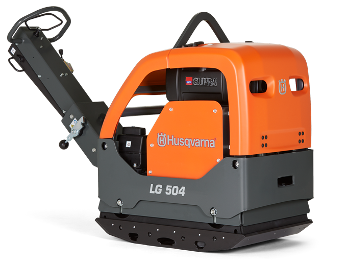 LG504.png HUSQVARNA LG 504 – Rüttelplatte reversierbar mit 470 – 513 kg – Bild 1
