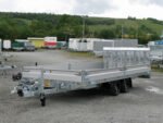 Hapert Indigo HT-2 – 3500 – 5050 x 2000 Kipphydraulik, Parabelfederung, Bordwände, Rampe
