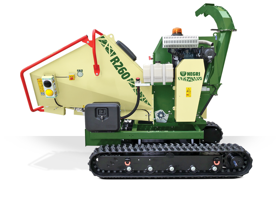 negri-bio-trituratori-R260DK20CN-M-3.png NEGRI Biohäcksler R260 / Benzin- oder Diesel-Häcksler mit Raupenfahrwerk – Bild 1