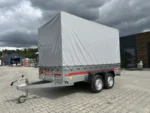 Temared 2-Achser Anhänger 300 × 150 mit Plane – Bild 3