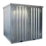 Lagercontainer 2×2 Meter Galvanisiert Doppeltür Kurze Seite-Neu
